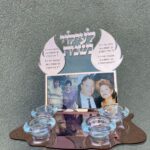 מעמד זכרון זוגי עם תמונה
