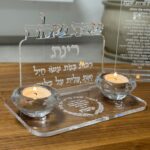 מעמד נרות דגם שבת שלום