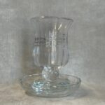 גביע קידוש קריסטל שקוף ללא רגל – יום השישי