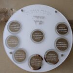 צלחת ברכות אקריל כסופה