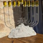 חנוכייה דגם סלע מזמור