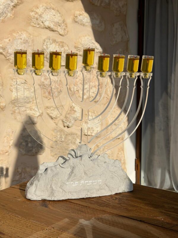 דגם מנורה אבן