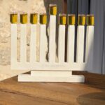 חנוכייה דגם אבן אור