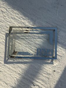 מגש חלה זכוכית – שבת ויום טוב מהודר