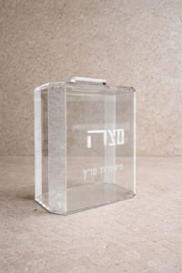 קופסה למצה שייש לבן