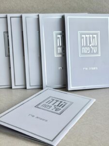 הגדה דגם אור - כסוף