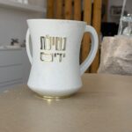 נטלה מעוצבת דמוי שייש ברכה